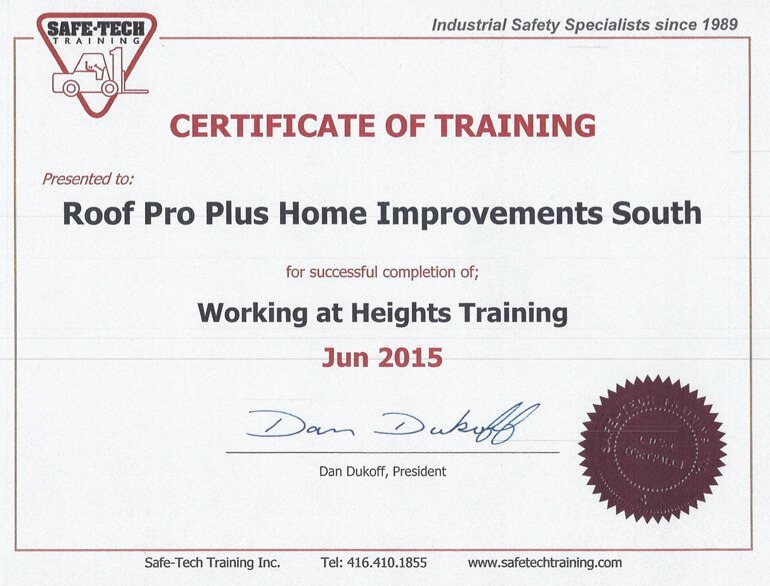 certificate-training