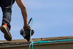 work on the roof