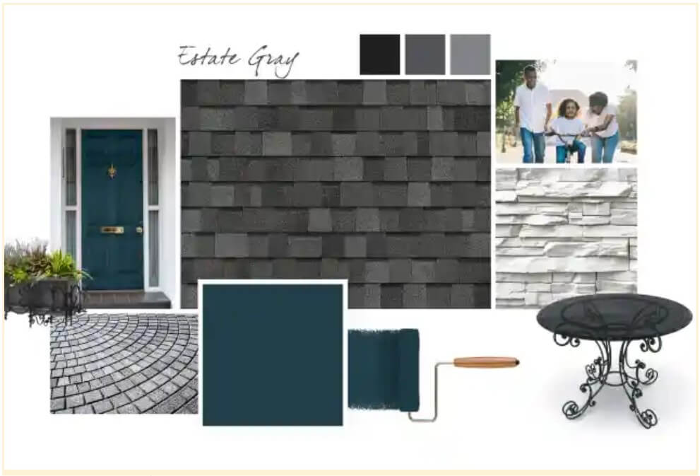 Estate gray shingle